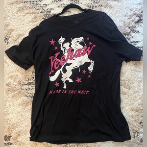 four graphic tees size xl, all nwot! all bought from boutiques.